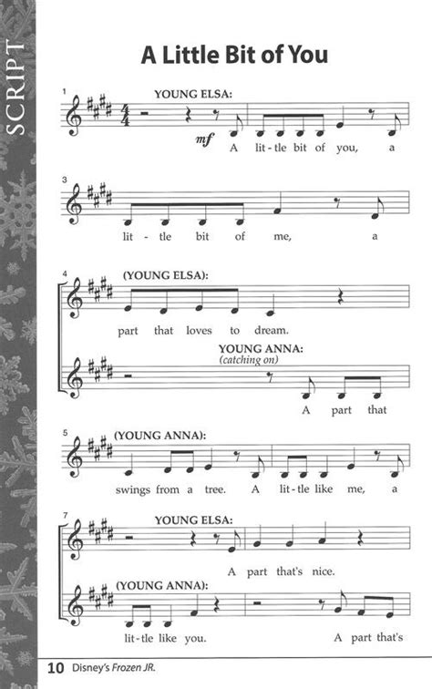 Frozen Junior Script - Disney S Frozen Jr Actor S Script Vebuka Com ...