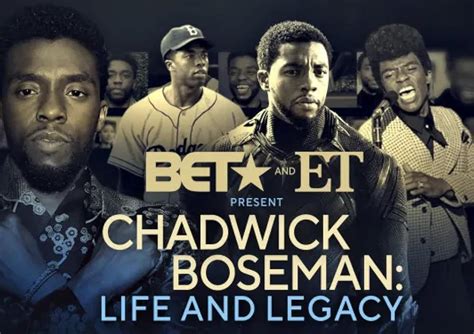 Bet And Et Present Chadwick Boseman Life And Legacy Tv Special 2020 Imdb