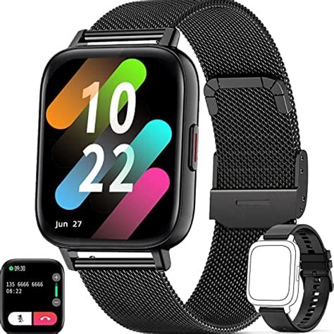 Montre Connect E Homme Avec Appel Bluetooth Lyqoqyl Smartwatch