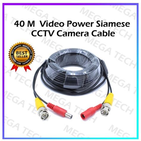 5GpAI7bm PRE MADE SIAMESE CABLES 10 15 20 30 Meter BNC Dc Cable DVR