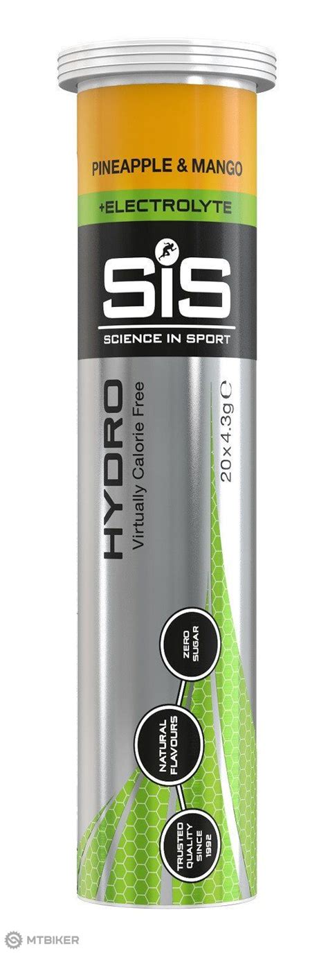 SiS GO Hydro tablets energy drink, 20x4.3 g - MTBIKER.shop