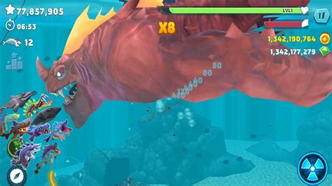 Hungry Shark Evolution Bigger Monster Giant Enemy Behemoth New Skin