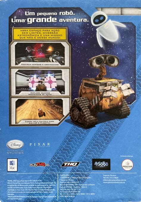 DisneyPixar Wall E Cover Or Packaging Material MobyGames