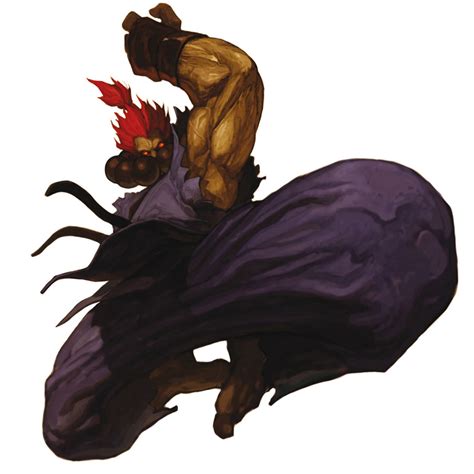 Akuma Official Render from SNK vs. Capcom: SVC Chaos | Game-Art-HQ