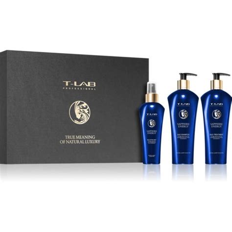 T Lab Professional Sapphire Energy Coffret Para Cabelos Fortes