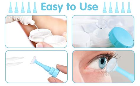 Amazon.com: 10 Pack Soft Contact Lens Insertion and Removal Tool for RGP and Scleral Lenses ...