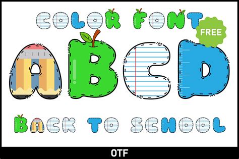 Display Fonts Teachers Need For A Creative Back To School Season