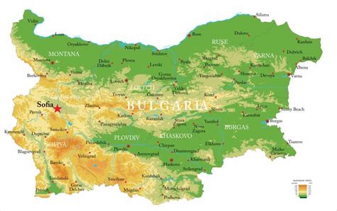 Mapas de Bulgaria mapas póliticos y fisicos datos geograficos de interés