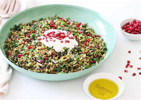 Cypriot Grain Salad - The Nutrition Guy