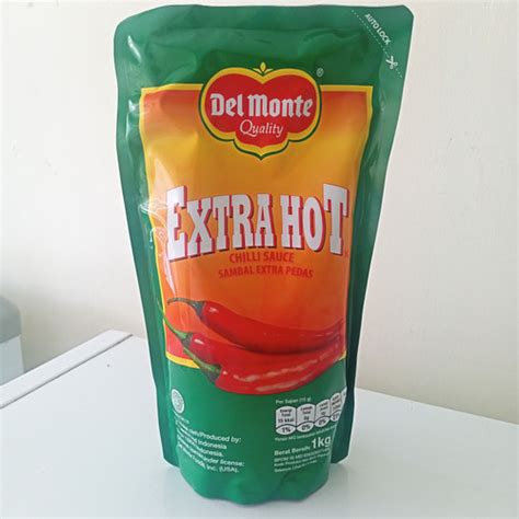 Jual Del Monte Extra Hot Saus Sambal 1kg Jakarta Timur Super Food Mania Tokopedia