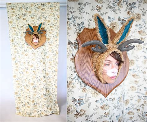 How to Make a Spectacular Wall-Mounted Jackalope Costume for Halloween