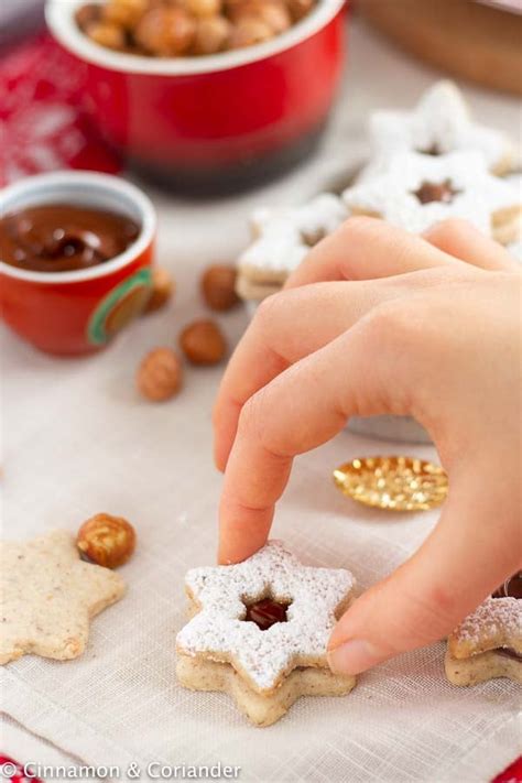 Hazelnut Sandwich Cookies With Nutella Filling Cinnamonandcoriander