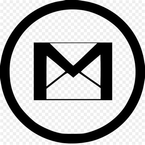 Download High Quality gmail logo black Transparent PNG Images - Art ...