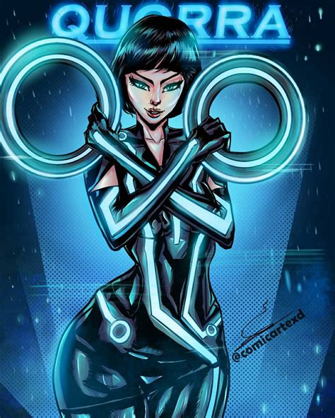 QUORRA (Tron) by ComicArtexd on DeviantArt