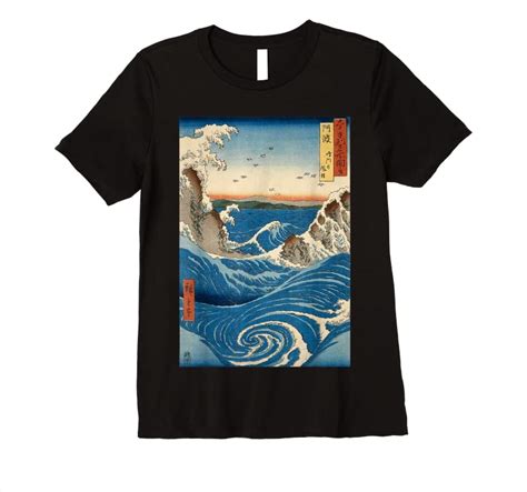 Trends Navaro Rapids Wall Japanese Art T Shirts - Tees.Design