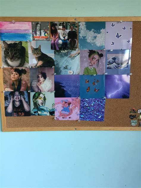 aesthetic bulletin board | Aesthetic bulletin board, Photo wall, Photo