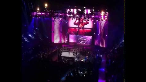 Wwe Smackdown Columbus Ga Alicia Fox Aj Lee Entrances