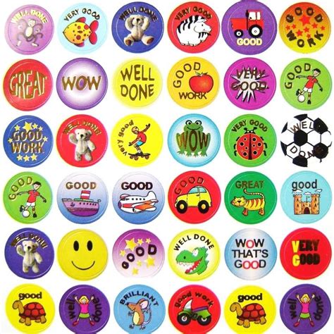 Teacher's Motivational Stickers 440 Pack Bulk Educational