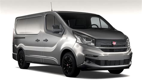 Fiat Talento Van L1 2017 3D Model - FlatPyramid