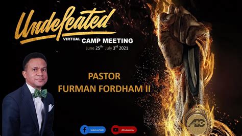 Undefeated Aec Camp Meeting 2021 Furman Fordham Ii Youtube