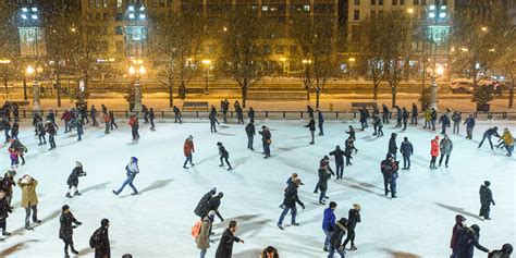 experience  thrill  ice skating   rink  kids fun