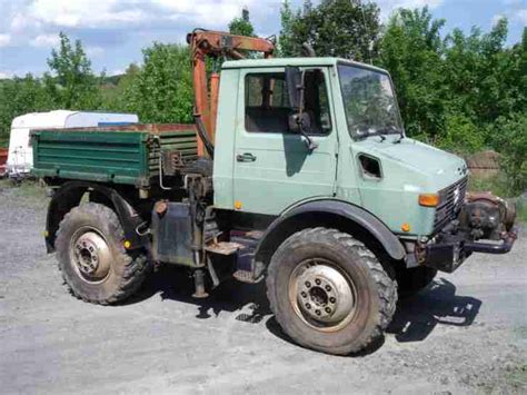 Unimog U 1500 Typ 425 4m Ladekran 3 5t Nutzfahrzeuge Angebote