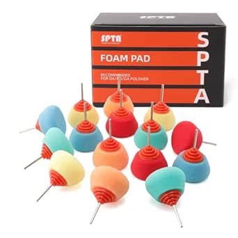 Amazon SPTA Mini Buffing Polishing Pads 15Pcs Car Detail Mini