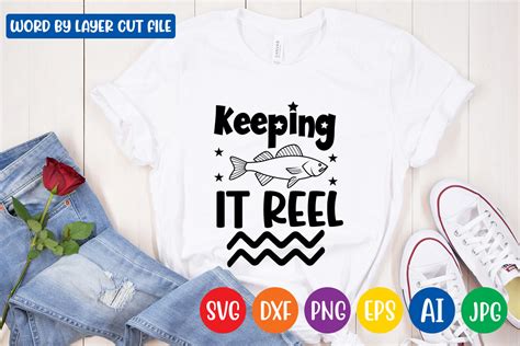 Keeping It Reel Svg Graphic By SvgStudio Creative Fabrica