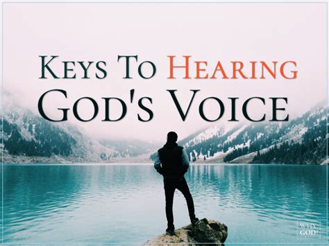 6 Keys To Hear God S Voice Pursuing Intimacy With God