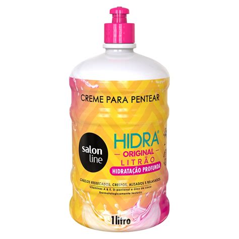 Salon Line Hidra Original Creme Para Pentear Hidrata O Profunda L