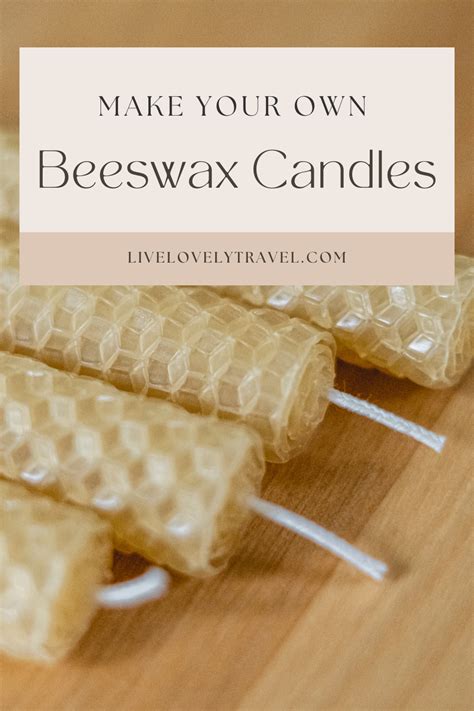 Beeswax Candle Making for Beginners