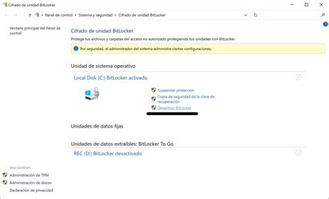 Qué es Bitlocker y cómo activar el cifrado en Windows 10