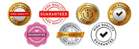 Qc Failed Fail Quality Control Label Tag Seal Vector Image