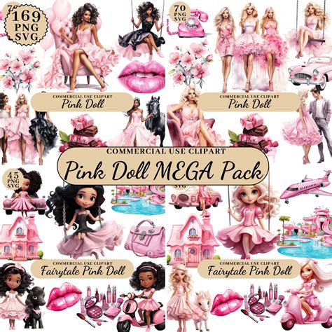 Barbie Dolls Clip Art