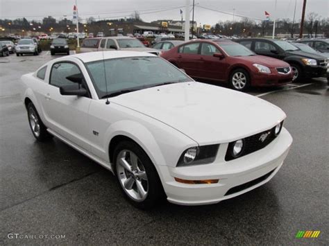 Performance White Ford Mustang Gt Premium Coupe Exterior Photo