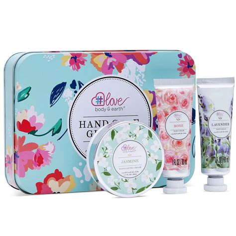 Hand Cream Gift Sets with Exfoliating Cream , Shea Butter Hand Lotion ...