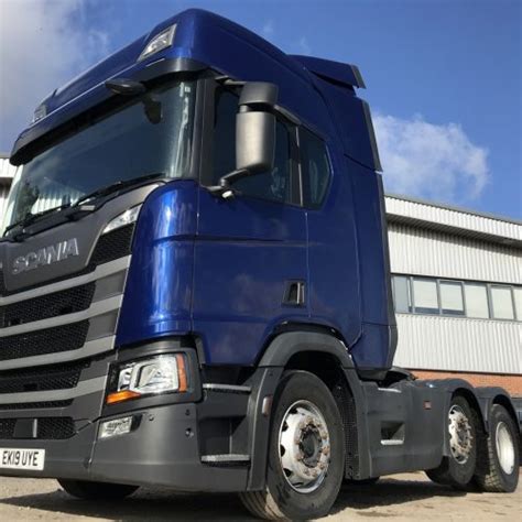 SCANIA R450 HIGH ROOF 6X2 TRACTOR UNIT 2019 EK19 UYE Fleetex