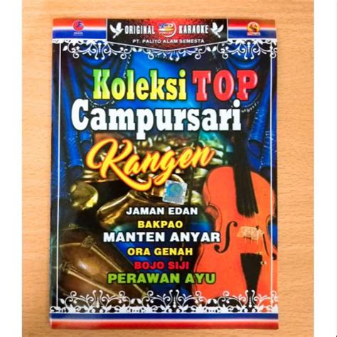 Jual KASET VIDEO VCD ORIGINAL LAGU KOLEKSI TOP CAMPURSARI KARAOKE