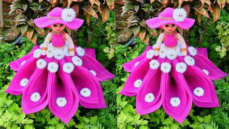 फोम से गुड़िया सजाने का आसान तरीका Diy Doll Decoration Foam Ki Gudiya