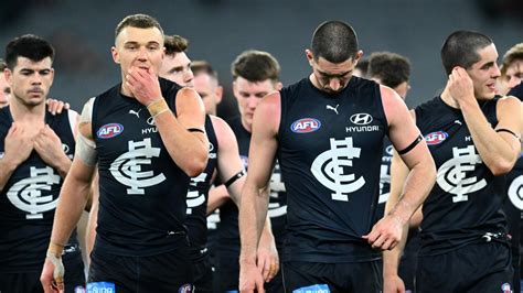 Afl Carlton Coach Michael Voss On Patrick Cripps Form Slump