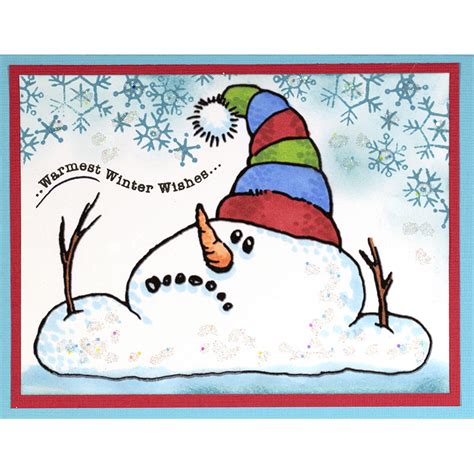 Stampendous Christmas Clear Photopolymer Stamps Fransformers