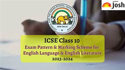 Icse Class 10 English Exam Pattern 2024 With Marks Distribution