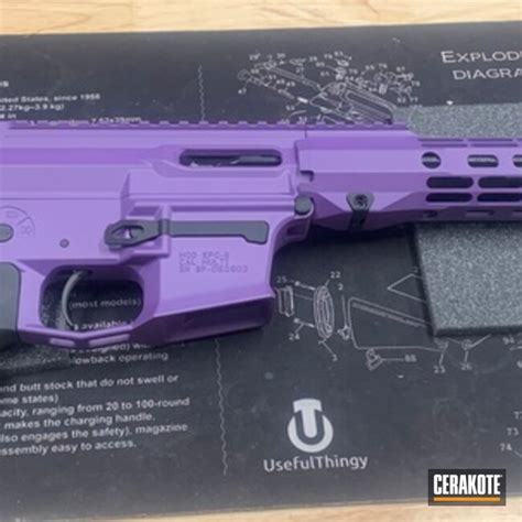 Aero Precision Pcc Cerakoted In Bright Purple Cerakote