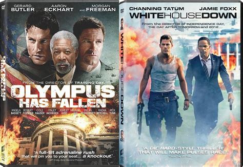 White House Down Olympus Has Fallen Action Bundle Dvd