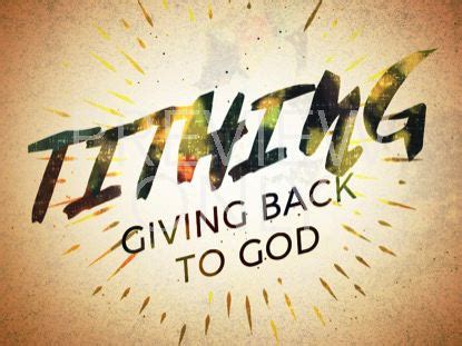 20 Trending Tithing Sermon Ideas