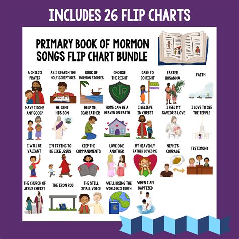 Best Primary Flip Charts For Singing Time Primary Singing