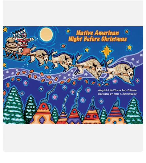 Native American Night Before Christmas By Gary Robinson Etsy