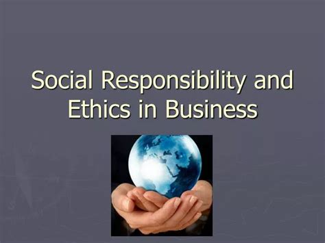 Business Ethics And Social Responsibility Venn Diagram Busin