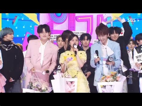 240414 G I DLE Fate 3rd Win At SBS Inkigayo Inkigayo MC Last