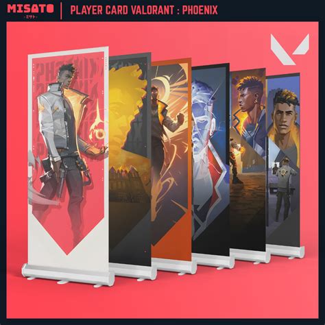 Jual Poster Player Card Valorant Phoenix Shopee Indonesia